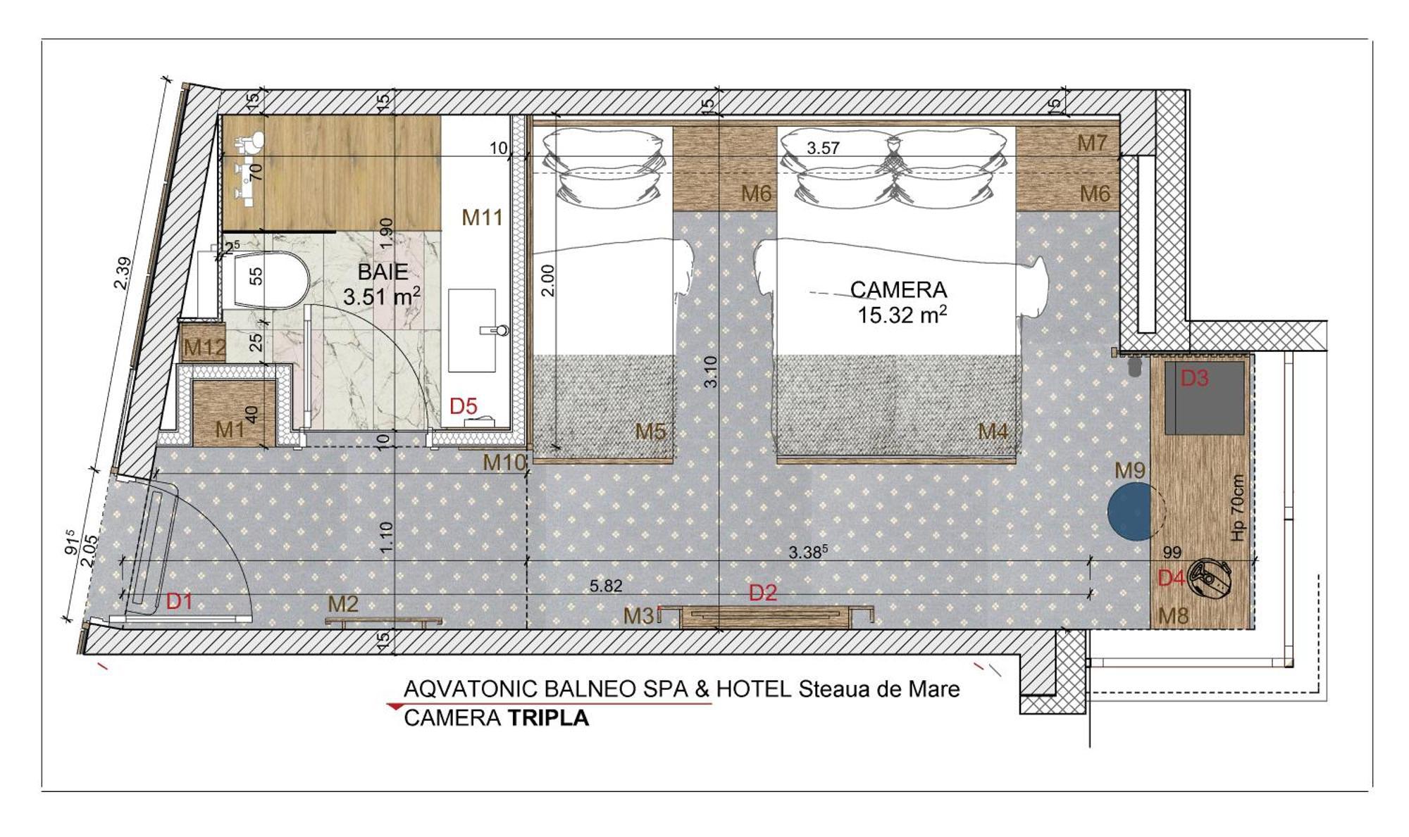 Aqvatonic Hotel - Steaua De Mare Eforie Nord Oda fotoğraf