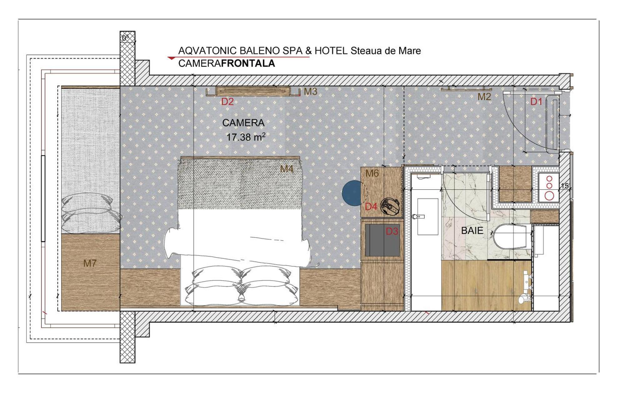 Aqvatonic Hotel - Steaua De Mare Eforie Nord Oda fotoğraf